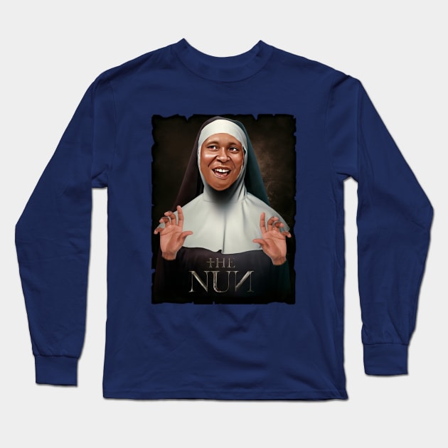 The Nun - Whoopi Goldberg Long Sleeve T-Shirt by Zbornak Designs